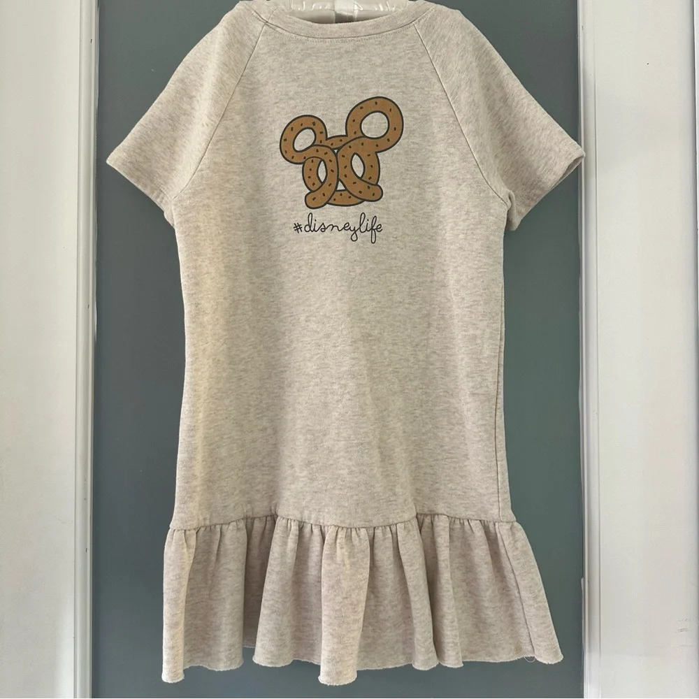 Disney Parks “Snack” fleece short sleeve shirt / Dress